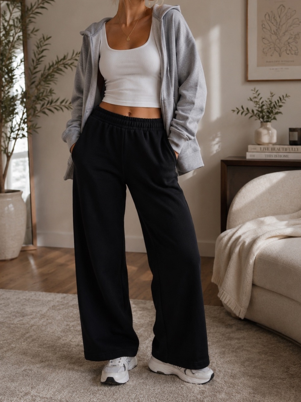 Forever 21 Black Sweatpants